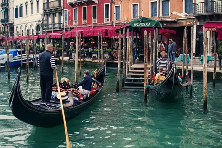 Gondola Ride In Venice