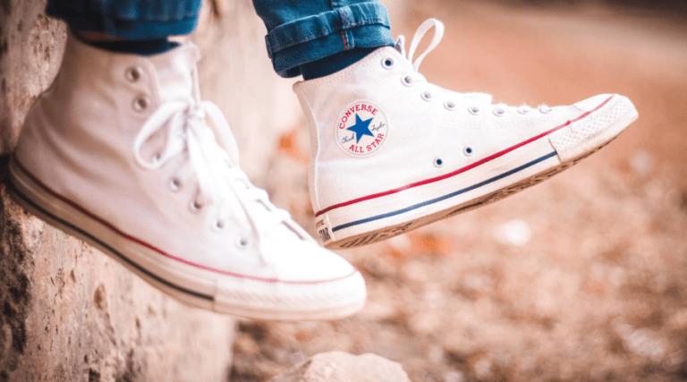 converse high-top shoes