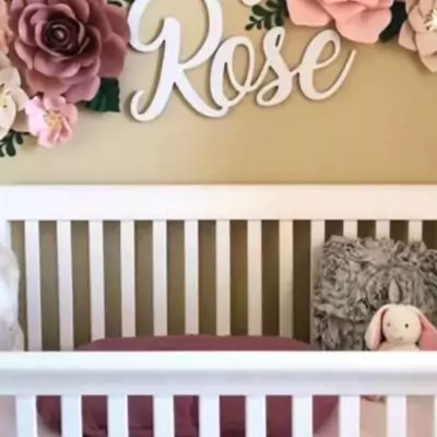 Cutout Name Signs (Two Names)