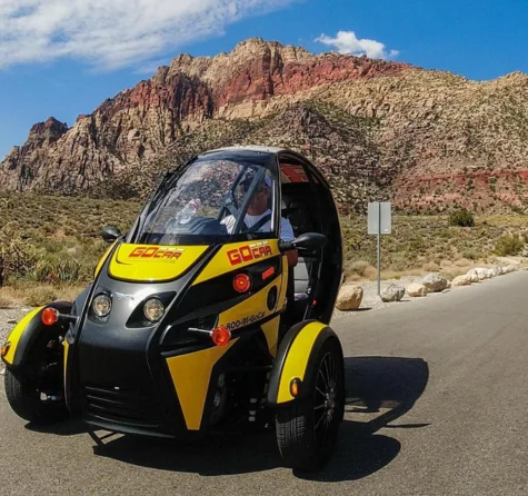 Private Scenic Red Rock Canyon Tour in a Talking Go Car