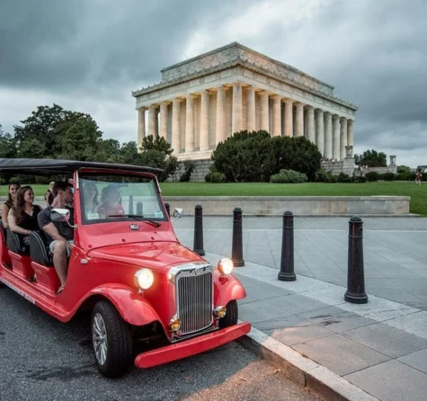 Washington DC Moonlight Tour by Electric Cart