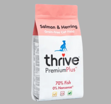 thrive PremiumPlus Dry Cat Food Salmon & Herring Economy Pack 2 x 1.5kg