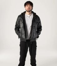 3 Brandit Black Rock - Lederjacke