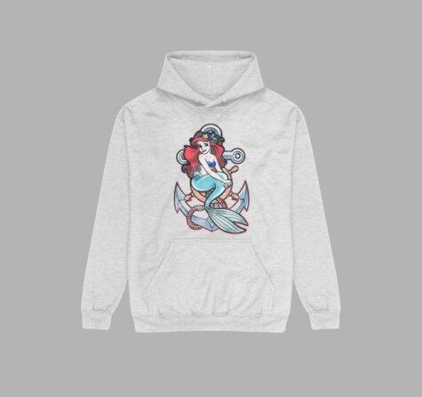 Anchor Heather Grey - Hoodie