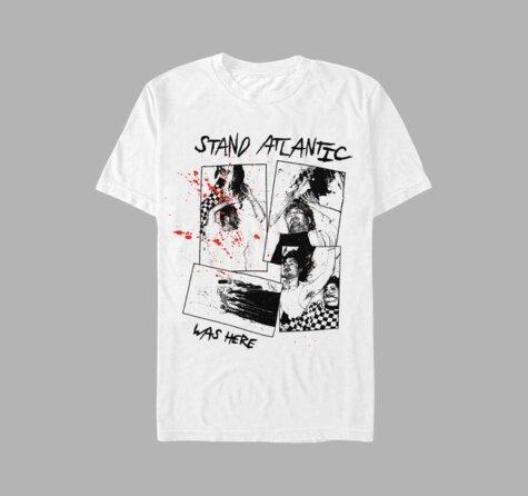 WAS HERE White - T-Shirt