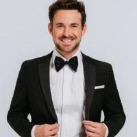 2 Black 100% Wool Notch Lapel Tuxedo Jacket