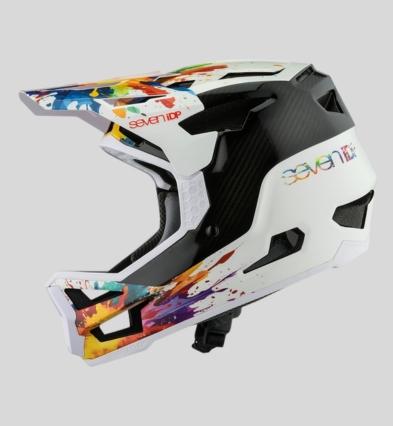 _7Protection Project 23 Carbon Full Face MTB Helmet – Splatter Limited Edition