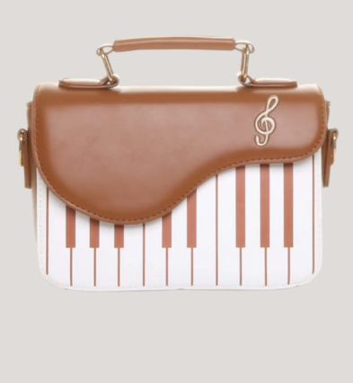 Ajvani Novelty Piano Casual Crossbody Bag