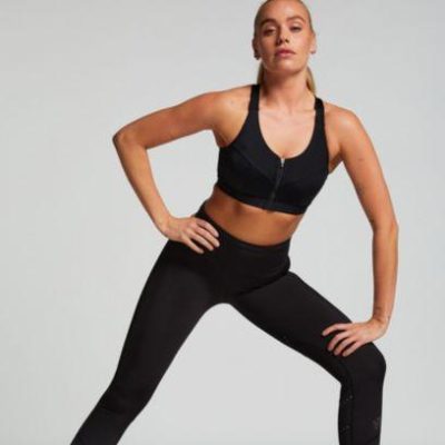 Black HKMX High Waist Level 2 Sports Leggings