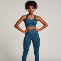 Blue HKMX Seamless Sports Bra Level 2 (1)