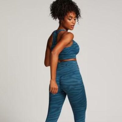Blue HKMX Seamless Sports Bra Level 2 (2)