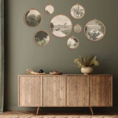 Botanical Print Gallery Wall Art Set