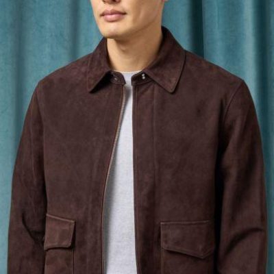 Dark Brown Suede Jacket