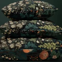 Dark Cottagecore Decor Pillow