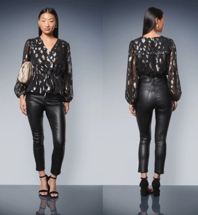 Dorothy Perkins Petite Coated Skinny Jean