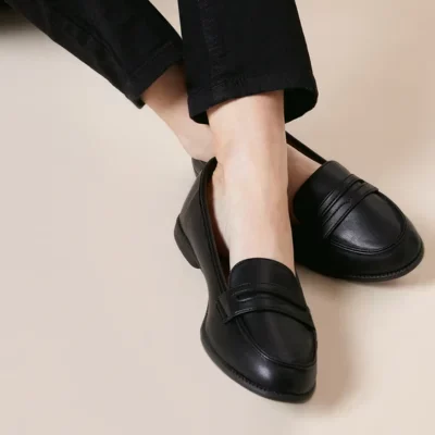 Dorothy Perkins Wide Fit Lara Penny Loafers