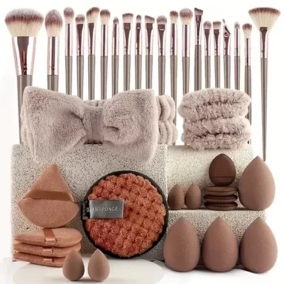 _Dyzi 40-Piece Makeup Brush Set
