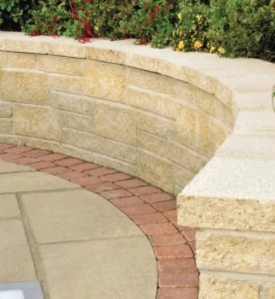 Marshalls Saxon Coping Pack Buff 600mm x 136mm x 50mm - Pack of 50 (1)