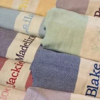 Personalized Turkish Towels for Bachelorette or Beach Weddings