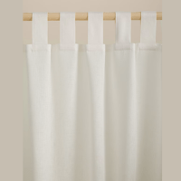 Sheer Linen Tab Top Curtains (1)