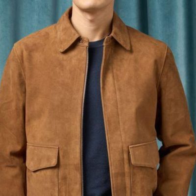 Whisky Brown Suede Jacket