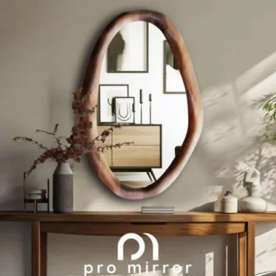 Wooden Framed Mirror